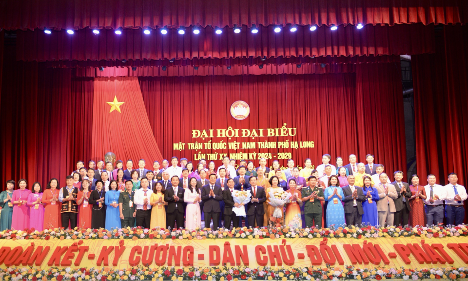 Đại hội Đại biểu MTTQ Việt Nam TP Hạ Long lần thứ XX, nhiệm kỳ 2024-2029