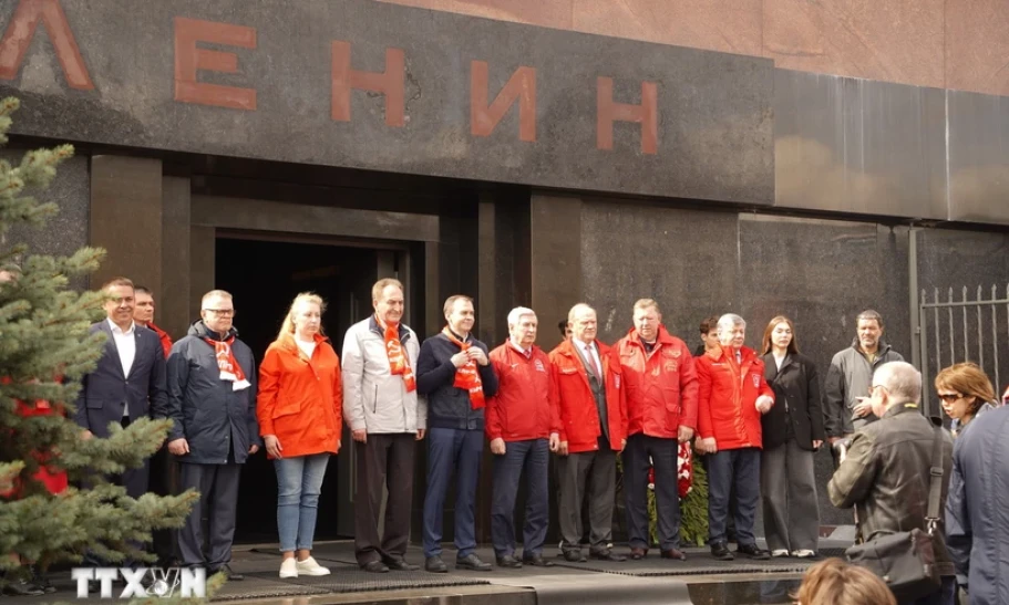 Kỷ niệm lần thứ 154 ngày sinh Vladimir Ilich Lenin tại Liên bang Nga