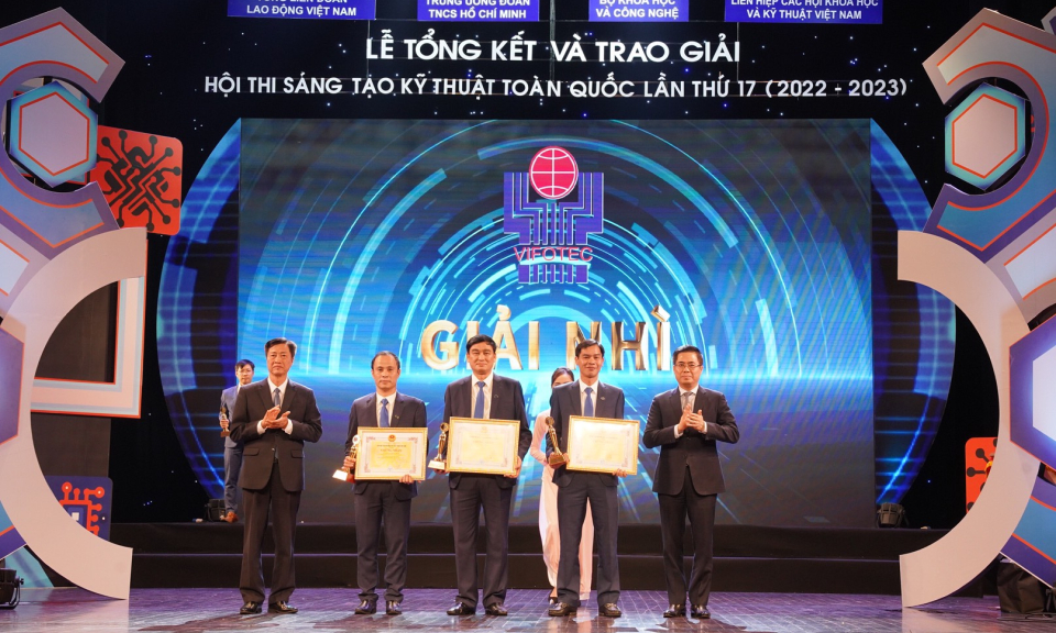 Quảng Ninh có 2 đề tài đoạt giải Hội thi Sáng tạo kỹ thuật toàn quốc