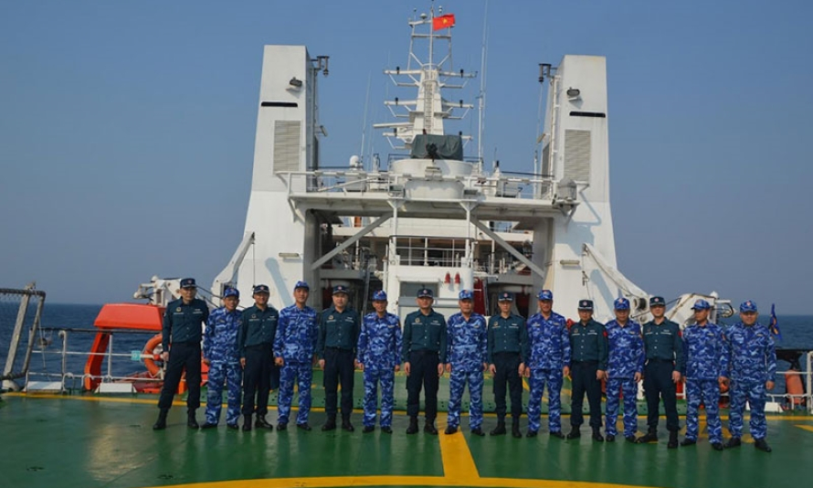 2024年首次越南海警与中国海警海上联合巡逻任务
