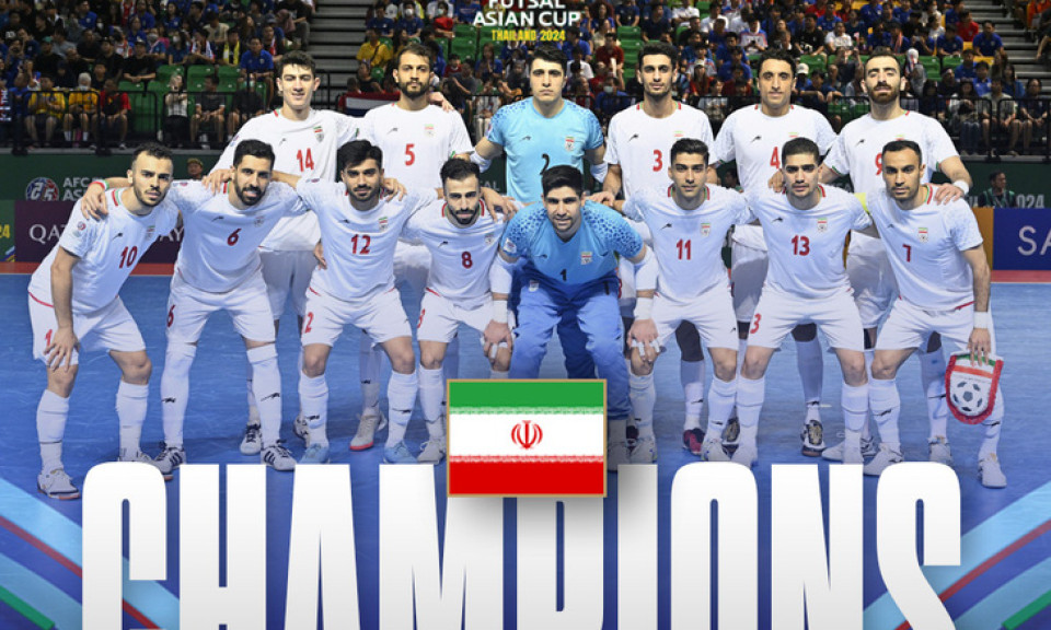 Đánh bại Thái Lan, Iran đăng quang Giải futsal châu Á 2024