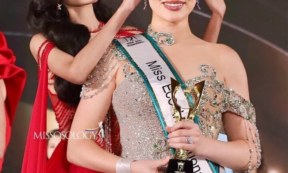 Người đẹp Ukraine đăng quang Hoa hậu Môi trường, đại diện Việt Nam trượt top 21 