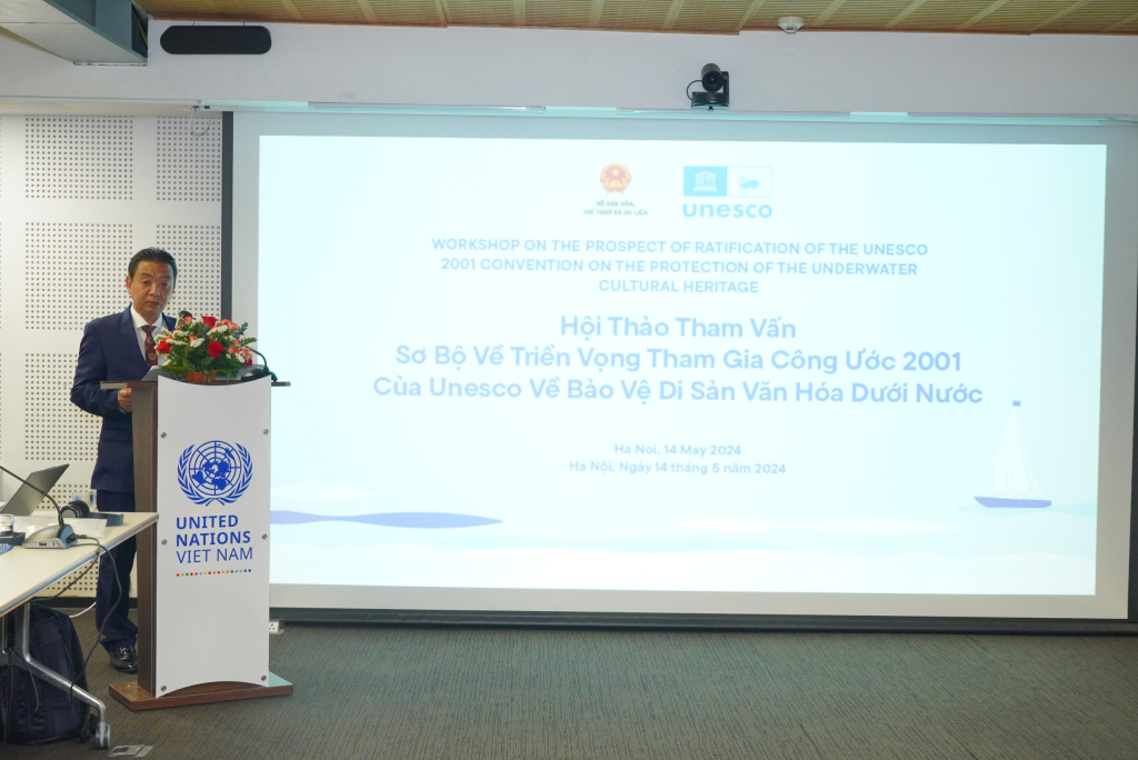 ông Jonathan Baker, Trưởng đại diện Văn phòng UNESCO tại Hà Nội