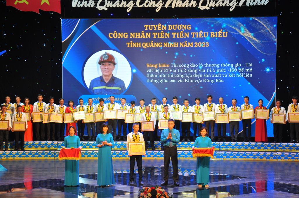 Khởi đầu hoạt động Tháng Công nhân năm 2024 tại Quảng Ninh là chương trình Phát động Tháng Công nhân và tuyên dương 95 công nhân lao động có thành tích đặc biệt xuất sắc, tiêu biểu được UBND tỉnh Quảng Ninh tặng Bằng khen.