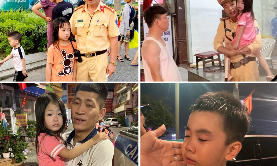 Nhiều hành động đẹp của Cảnh sát giao thông TP Hạ Long trong kỳ nghỉ lễ