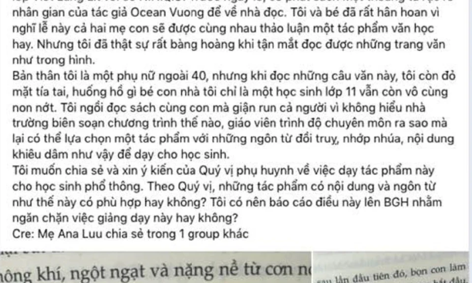 Trường Quốc tế TP Hồ Chí Minh phải thu hồi sách có nội dung nhạy cảm