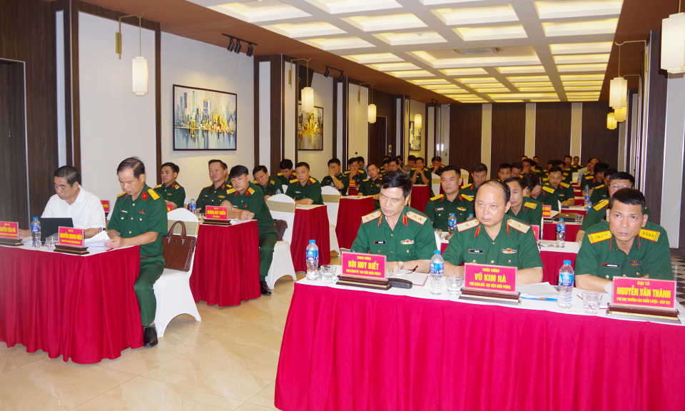 Tỉnh Quảng Ninh - Học viện Quốc phòng: Tọa đàm công tác quốc phòng - quân sự