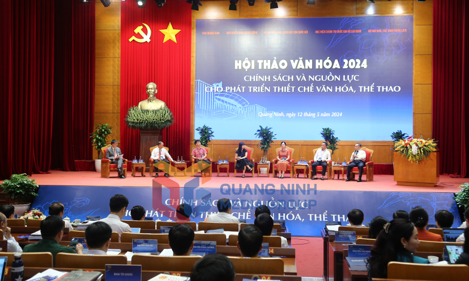 Hội thảo khoa học "Chính sách và nguồn lực cho phát triển thiết chế văn hóa, thể thao", tháng 5-2024