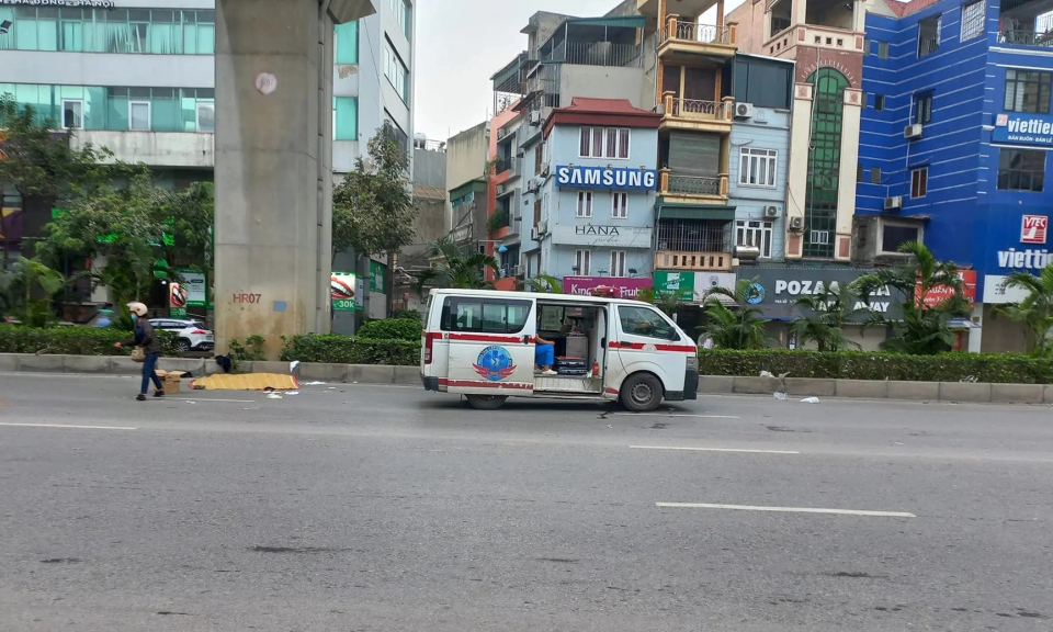 Nghi tự ngã, hai thiếu niên thương vong trên đường Trần Phú