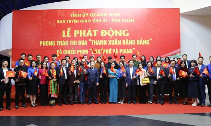 Quảng Ninh lan tỏa phong trào thanh xuân dâng Đảng