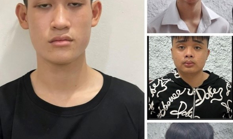 4 thanh, thiếu niên dùng dao cướp 2 xe máy trong đêm tại Hà Nội bị bắt giữ