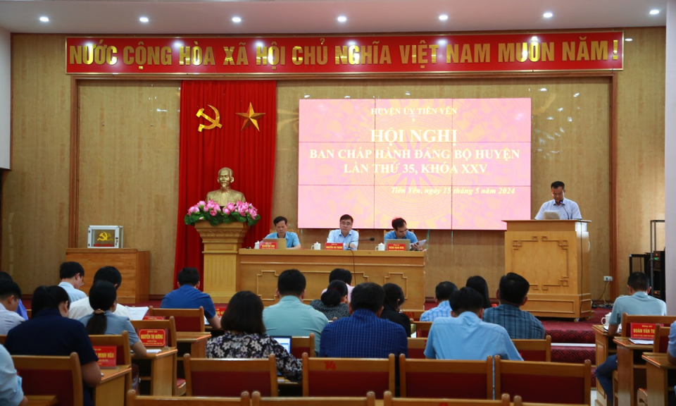Tiên Yên: Kiện toàn Uỷ viên Ban Chấp hành Đảng bộ huyện