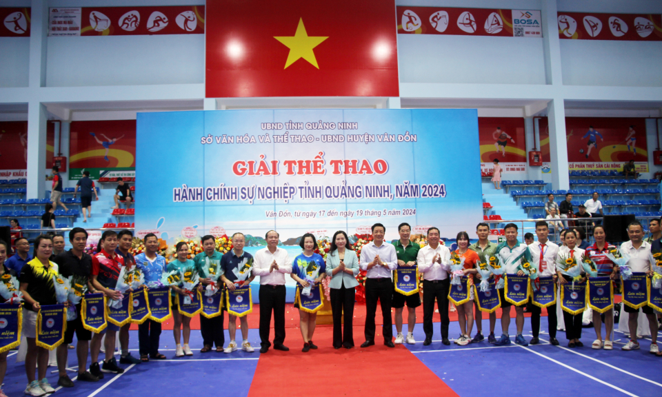 Khai mạc giải thể thao hành chính sự nghiệp tỉnh Quảng Ninh năm 2024