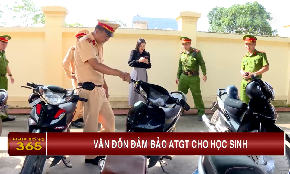 Vân Đồn đảm bảo an toàn giao thông cho học sinh