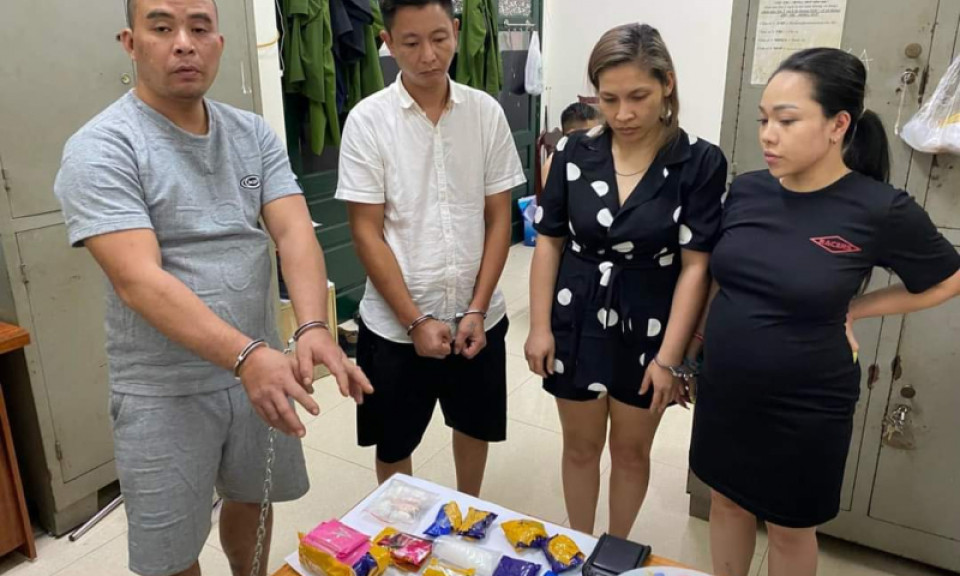 Phát hiện đường dây tàng trữ, tổ chức sử dụng trái phép chất ma túy lớn ở Hà Nội