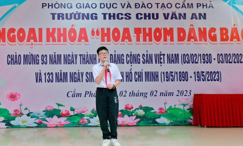 Liên đội trưởng tài năng của THCS Chu Văn An