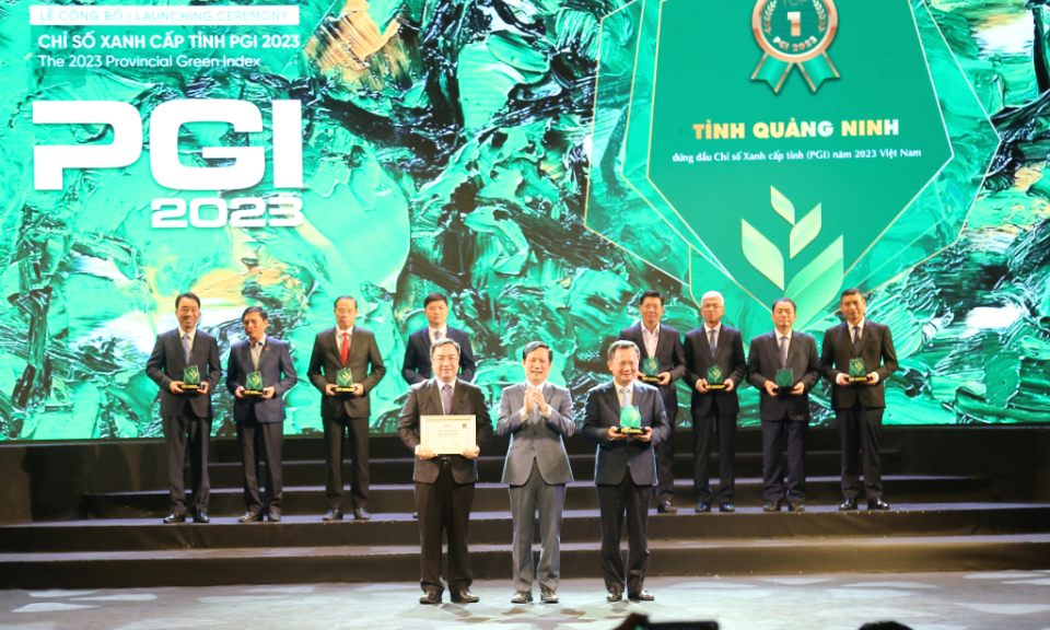 Quảng Ninh tự hào dẫn đầu Chỉ số Xanh cấp tỉnh (PGI) năm 2023