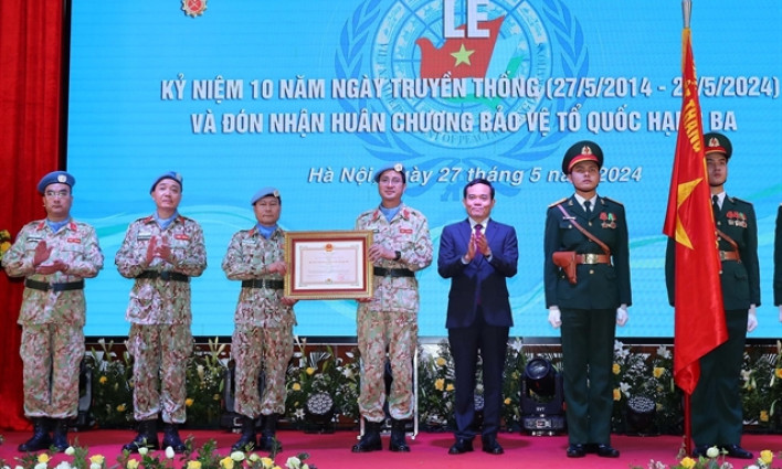 Việt Nam sends 800 peacekeepers on UN missions in ten years
