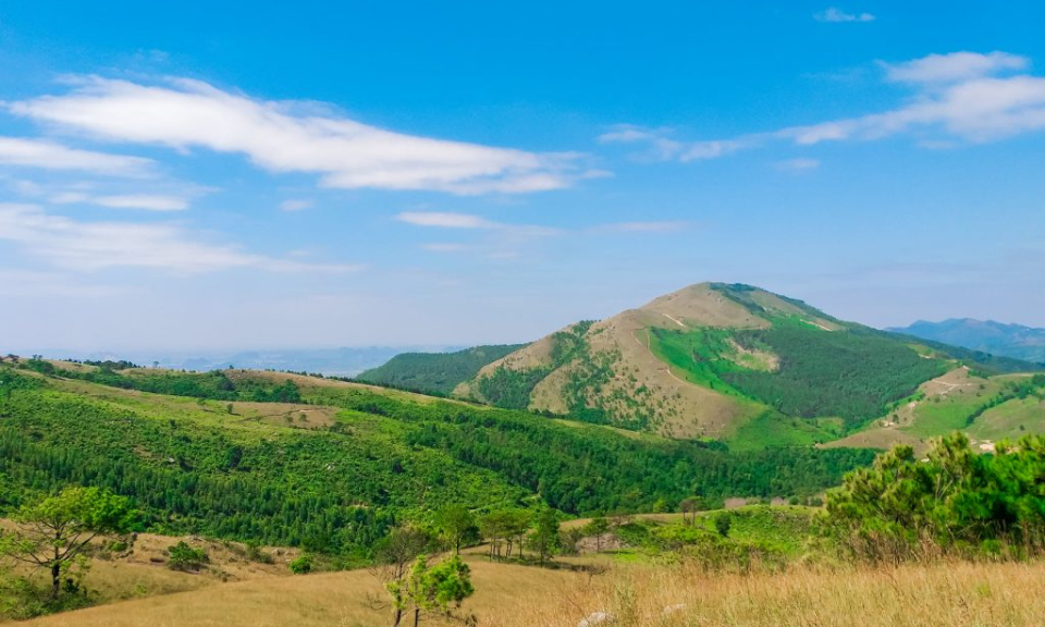 Poetic Binh Huong hill