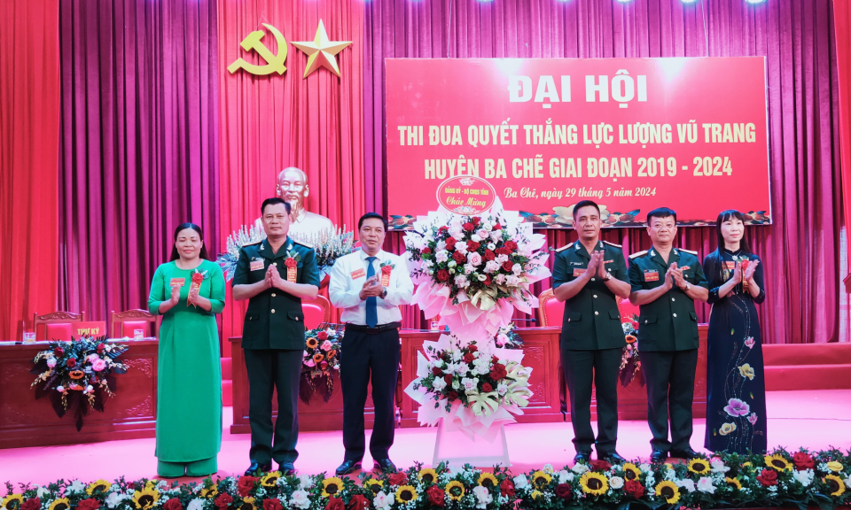 Đại hội Thi đua quyết thắng LLVT huyện Ba Chẽ, giai đoạn 2019-2024