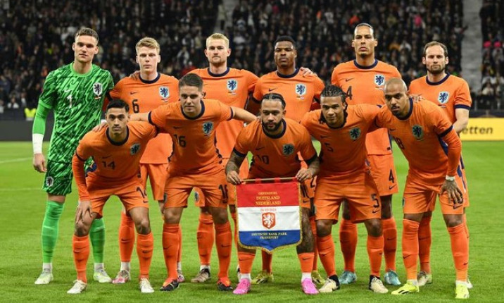 Đội tuyển Hà Lan chốt 26 cầu thủ dự VCK EURO 2024