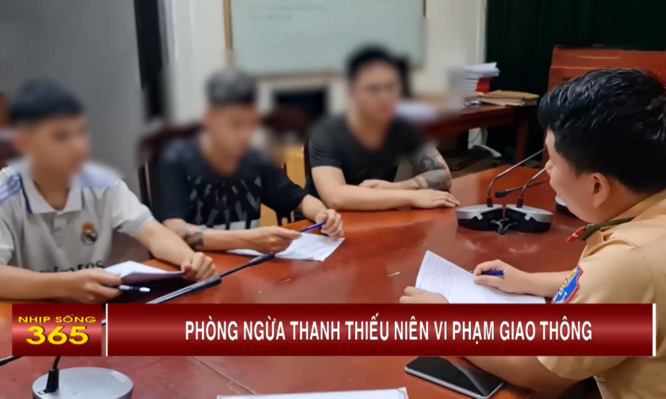 Phòng ngừa thanh thiếu niên vi phạm giao thông