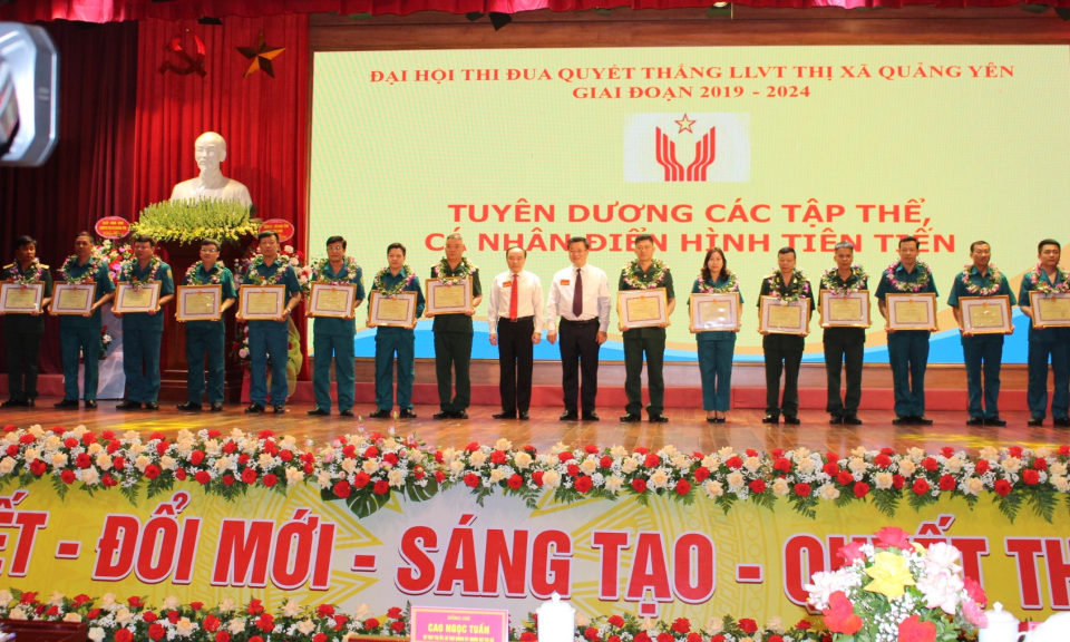 Đại hội Thi đua Quyết thắng lực lượng vũ trang TX Quảng Yên 