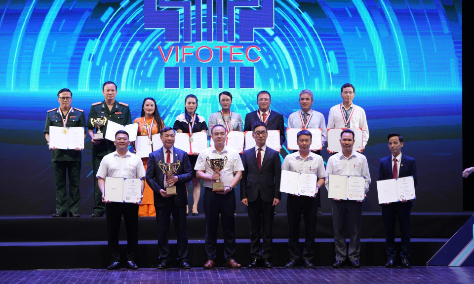 Quảng Ninh: 1 giải nhất, 2 giải nhì Giải thưởng VIFOTEC