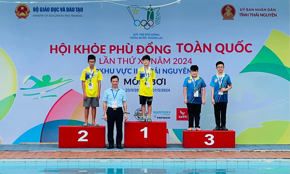 Hội Khoẻ Phù Đổng (HKPĐ) toàn quốc lần thứ X, năm 2024- Khu vực II: Đoàn Quảng Ninh giành 75 huy chương các loại