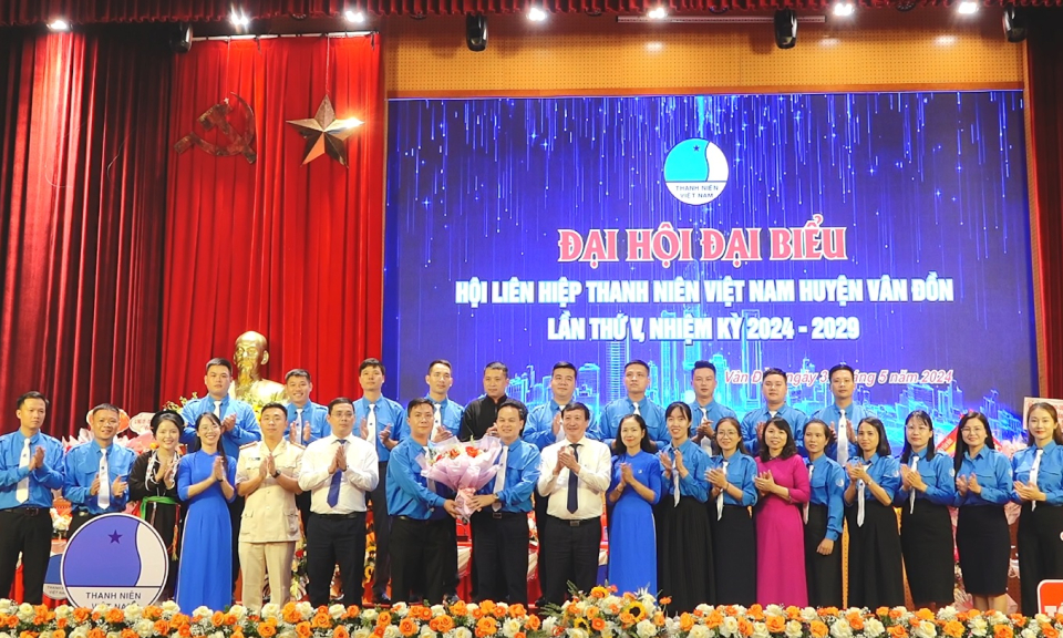 Đại hội Đại biểu Hội LHTN Việt Nam huyện Vân Đồn lần thứ V nhiệm kỳ 2024 -2029
