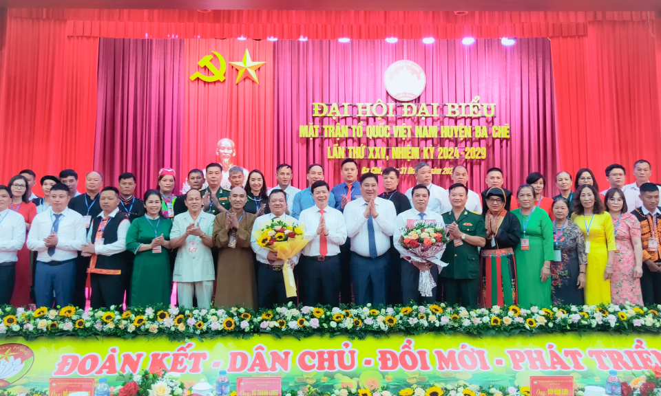 Đại hội Đại biểu MTTQ Việt Nam huyện Ba Chẽ nhiệm kỳ 2024 - 2029