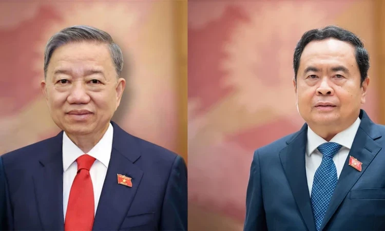 Lãnh đạo các nước chúc mừng Chủ tịch nước Tô Lâm và Chủ tịch Quốc hội Trần Thanh Mẫn