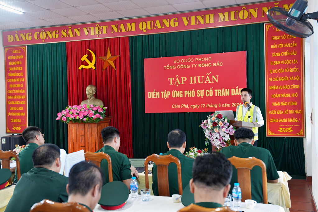 Quang cảnh buổi tập huấn (Ảnh do đơn vị cung cấp).