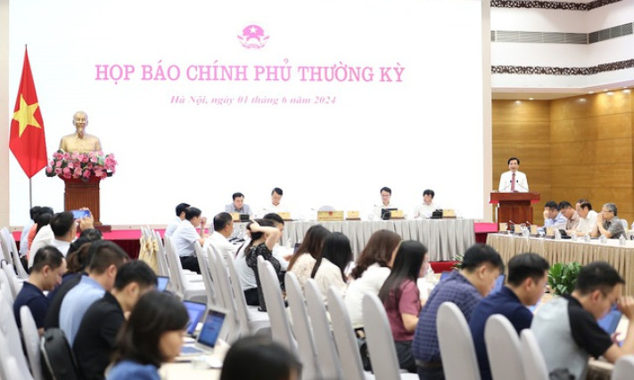 Họp báo Chính phủ thường kỳ tháng 5