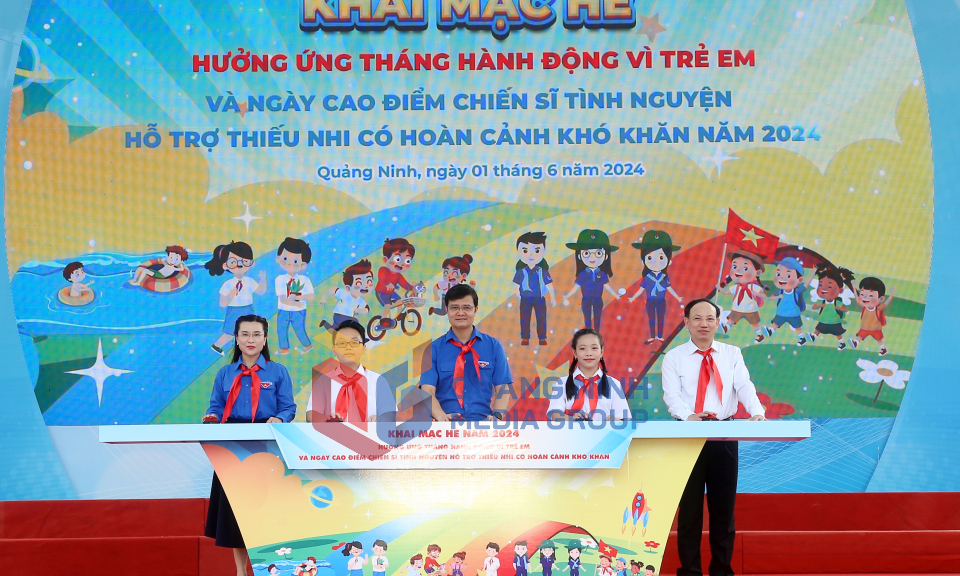 Khai mạc hè, hưởng ứng Tháng hành động vì trẻ em năm 2024, tháng 6-2024