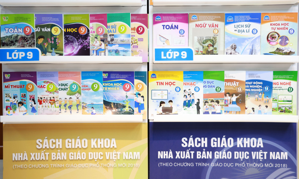 Nhà xuất bản Giáo dục Việt Nam giảm giá sách giáo khoa năm học 2024 - 2025