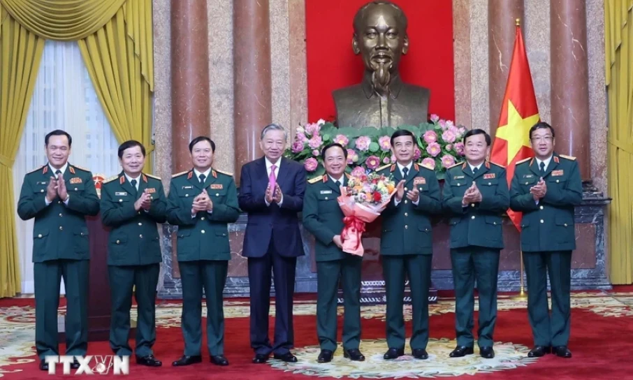 Thượng tướng Trịnh Văn Quyết được bổ nhiệm làm Chủ nhiệm Tổng cục Chính trị