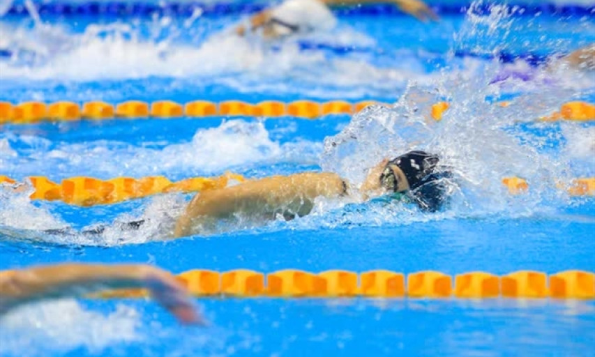 Host athletes prove strength in swimming and athletics at 13th ASG