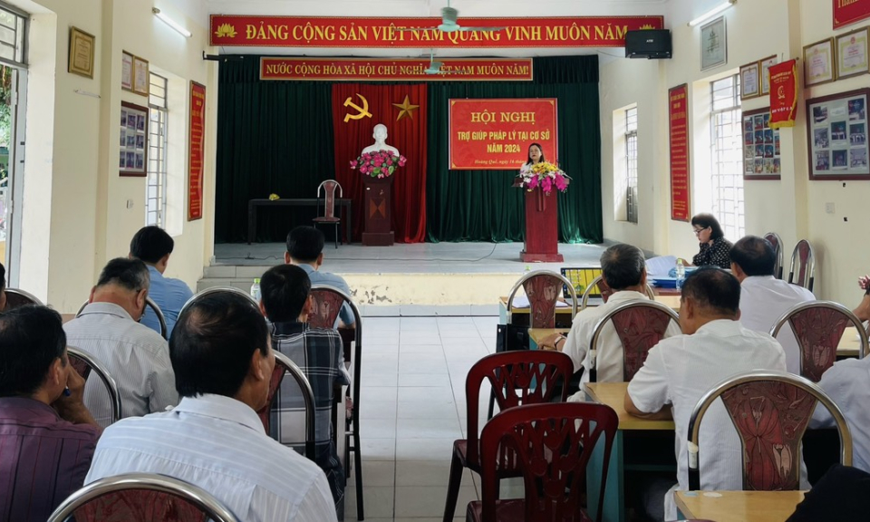 Nâng cao hiệu quả trợ giúp pháp lý
