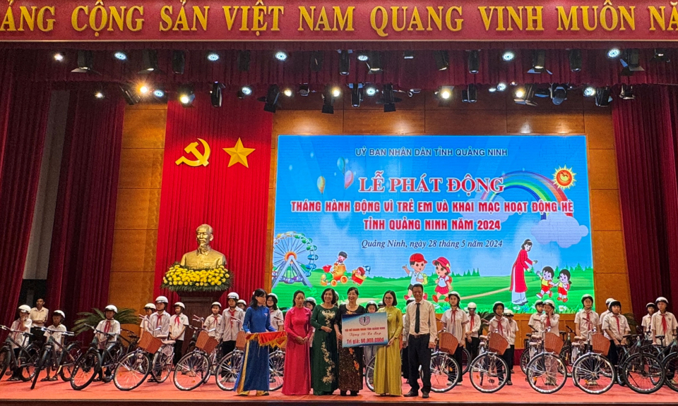 广宁省斥资数万亿越盾为儿童提供支持