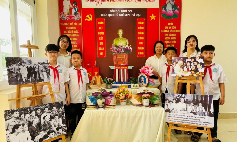 Ngành Giáo dục Đầm Hà đẩy mạnh xây dựng Không gian văn hoá Hồ Chí Minh trong trường học