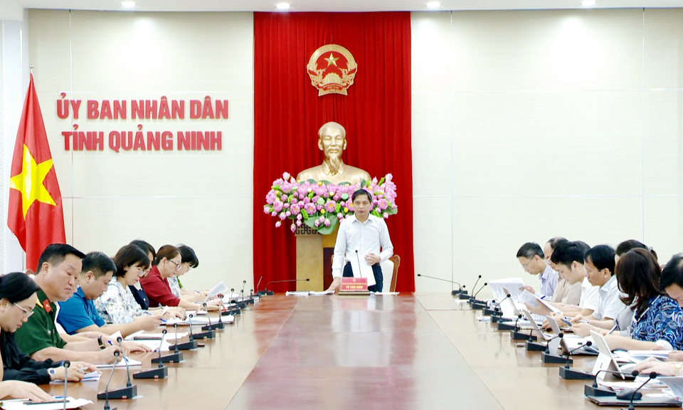 UBND tỉnh họp nghe báo cáo kết quả giải quyết kiến nghị cử tri