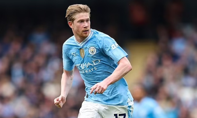 De Bruyne có thể rời Man City