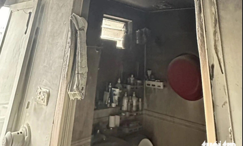 Lại cháy căn hộ trong chung cư mini 9 tầng ở Hà Nội