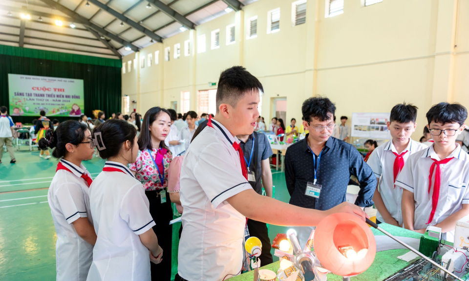  Cuộc thi Sáng tạo thanh thiếu niên nhi đồng: Khơi dậy niềm đam mê nghiên cứu khoa học trong học sinh