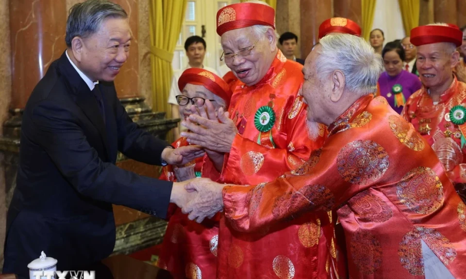 Chủ tịch nước Tô Lâm: Người cao tuổi luôn xứng danh là rường cột quốc gia