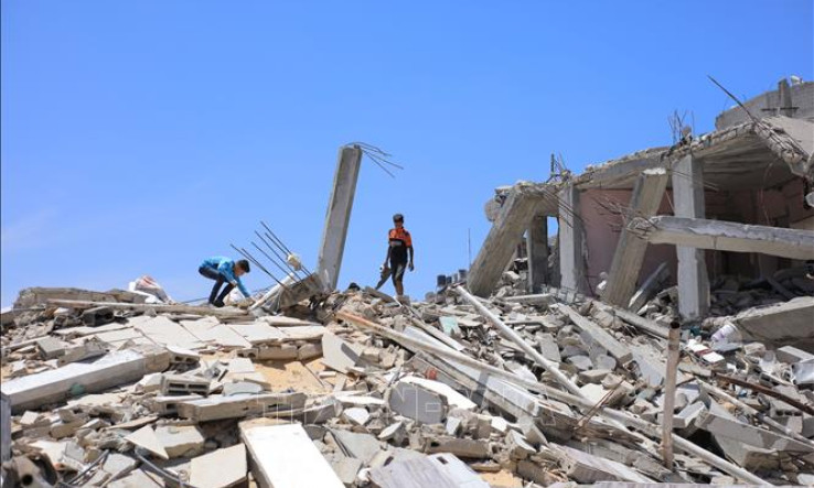 Trường học ở Dải Gaza bị ném bom, ít nhất 37 người thiệt mạng