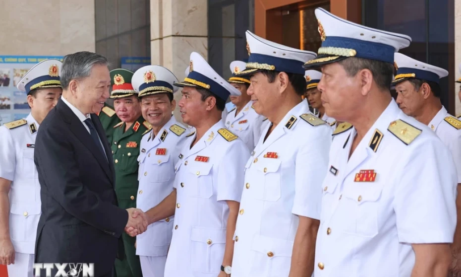 Chủ tịch nước Tô Lâm: Củng cố vững chắc 'thế trận lòng dân' trên biển