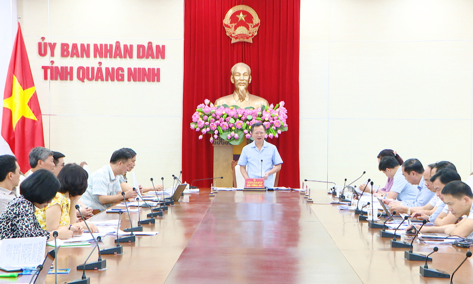 Họp Ban cán sự Đảng UBND tỉnh