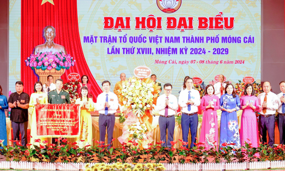 Móng Cái tổ chức thành công Đại hội đại biểu MTTQ Việt Nam lần thứ XVIII, nhiệm kỳ 2024-2029